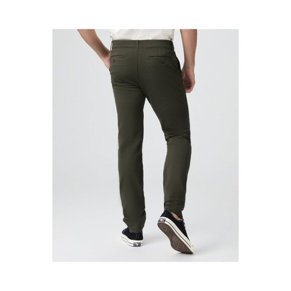 Paige Mens Stafford Knit Trouser Dark Pine Size 38 NEW - Picture 2 of 9